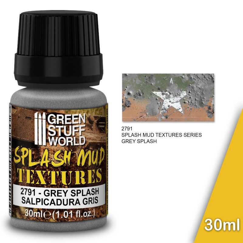 Náhľad produktu - Splash Mud Textures – Grey (30 ml)