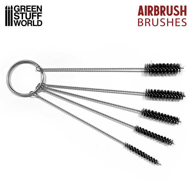 Náhľad produktu - Airbrush Cleaning Brushes Set (5 ks)