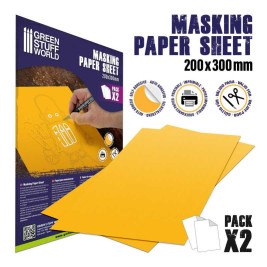 Airbrush Masking Film 200x300 mm (2 ks)