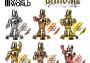Chrome Metal Paint – Gold (17 ml)