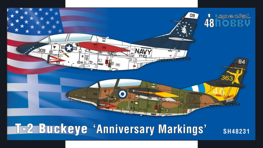 Náhľad produktu - 1:48 North American T-2 Buckeye „Anniversary Markings“