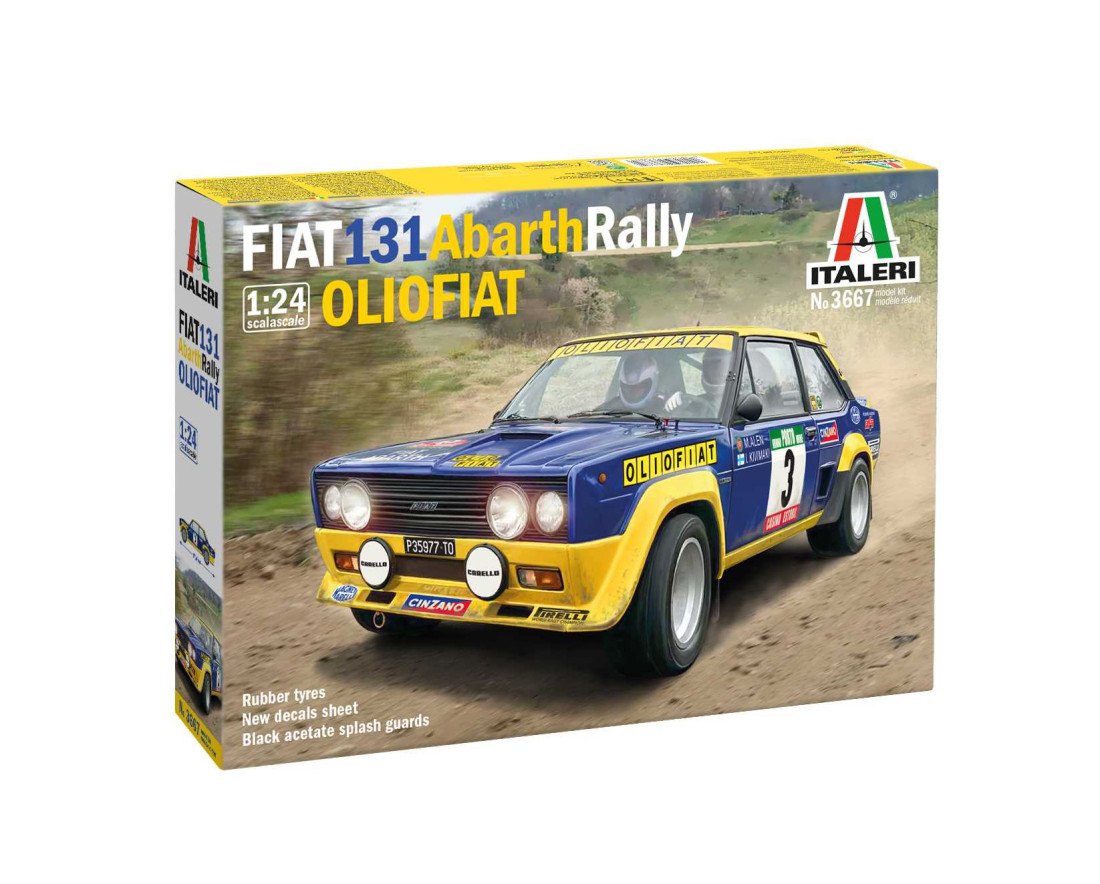 Náhľad produktu - 1:24 Fiat 131 Abarth Rally, Olio Fiat