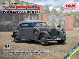 1:35 Typ 320 (W142) Soft Top, German Staff Car