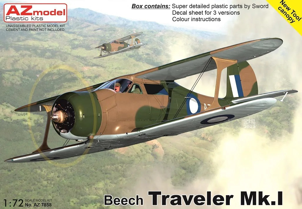 Náhľad produktu - 1:72 Beech Traveler Mk.I
