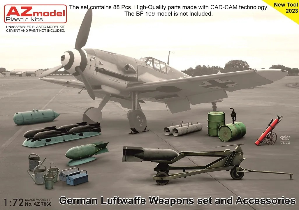 Náhľad produktu - 1:72 German Weapons set and Accesories
