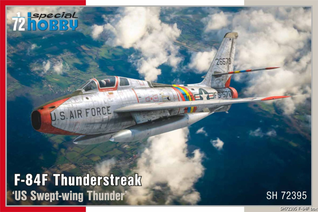 Náhľad produktu - 1:72 Republic F-84F Thunderstreak „US Swept-wing Thunder“