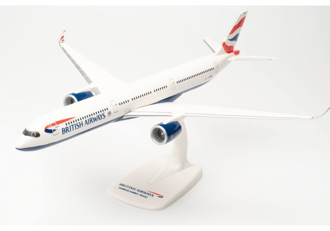 Náhľad produktu - 1:200 Airbus A350-1041, British Airways, 2010s Colors (Snap-Fit)