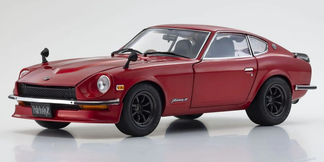 Náhľad produktu - 1:18 Nissan Fairlady Z-L (S30), 1970 (Red Metallic)