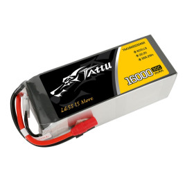 Gens Ace LiPo Tattu Serie - 6S 16000mAh 22,2V 6S1P (30C) XT150/AS150 Plug
