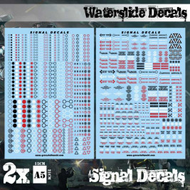 Waterslide Decals – Robot Signals