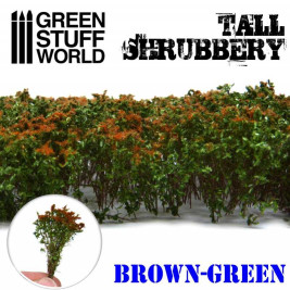 Tall Shrubbery – Brown Green