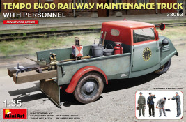 1:35 Tempo E400 Railway Maintenance Truck w/ Personnel