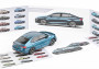 1:43 Škoda Octavia IV RS (2020) - modrá Admiral metalíza