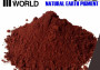 Natural Earth Pigments – Dark Red Oxide (30 ml)