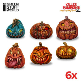 Resin Large Killer Pumpkins (6 ks)