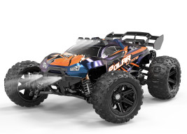 1:14 RC auto High Speed Car Polar Lights 4WD 2.4GHz RTR (oranžové)