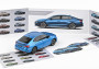 1:43 Škoda Octavia IV RS (2020) – modrá Ocean metalíza