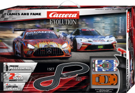 Autodráha Carrera Evolution – Flames and Fame, délka 5,3 m