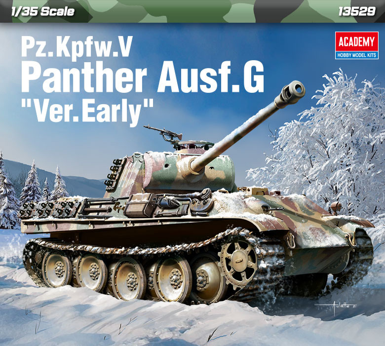 Náhľad produktu - 1:35 Pz.Kpfw.V Panther Ausf.G Early Version