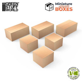 Miniature Printed Paper Boxes – Large