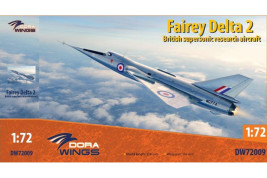 1:72 Fairey Delta 2 Britisih Supersonic Aircraft