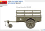 1:35 G-518 US 1t Cargo Trailer w/ Canvas Ben Hur