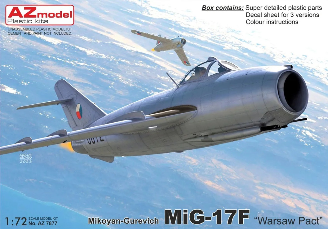 Náhľad produktu - 1:72 MiG-17F ″Warsaw Pact″