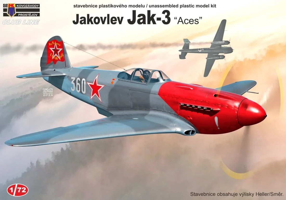 Náhľad produktu - 1:72 Jakovlev Jak-3 „Aces“