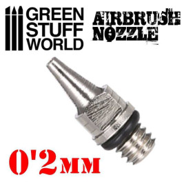 Airbrush tryska Green Stuff World 0,2mm (1 ks)