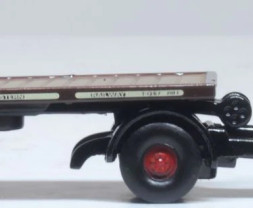 1:120 Scammell Mechanical Horse Flat Trailer GWR