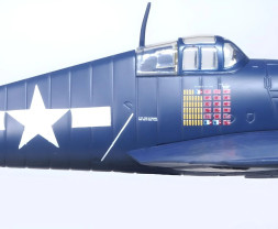 1:72 Grumman F6F-5 Hellcat, Lt. Cdr. Willard E. Eder, US Navy, 1945