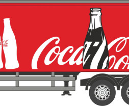 1:50 Volvo NH12 Fridge Coca-Cola