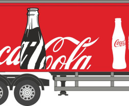 1:50 Volvo NH12 Fridge Coca-Cola