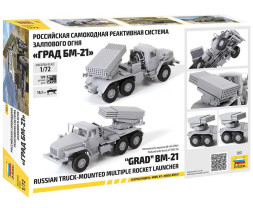 1:72 BM-21 Grad Rocket Launcher