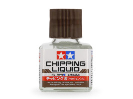 Tamiya Chipping Liquid – čipovací roztok (40 ml)