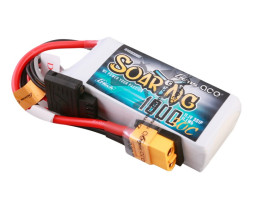 Gens ace Soaring G-Tech LiPo - 3S 1000mAh 11,1V 3S1P (30C) XT60 Plug