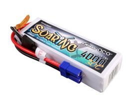 Gens ace Soaring G-Tech LiPo - 4S 4000mAh 14,8V 4S1P (30C) EC5 Plug