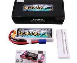 Gens ace Soaring G-Tech LiPo - 4S 4000mAh 14,8V 4S1P (30C) EC5 Plug