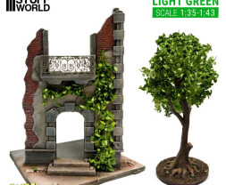 Ivy Foliage – listová foliáž dub svetlo zelený (veľký)