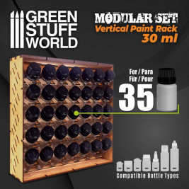 Modular Paint Rack – modulárny organizér na 30ml fľaštičky GSW (vertikálny)