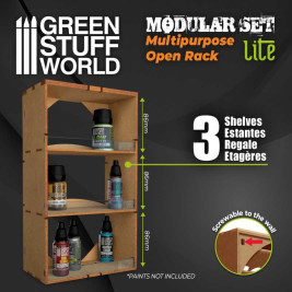 Multipurpose Open Rack – modulárny viacúčelový organizér (vertikálny)