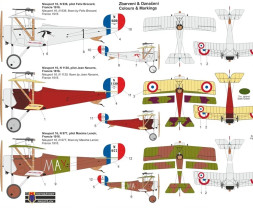 1:72 Nieuport Ni-16 Bébé ″Aces″