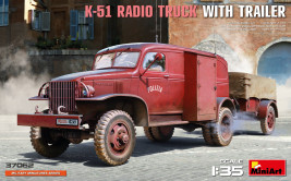 1:35 K-51 Radio Truck w/ Trailer