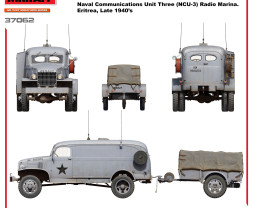 1:35 K-51 Radio Truck w/ Trailer