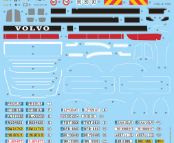 1:24 Volvo FH Plat Dak