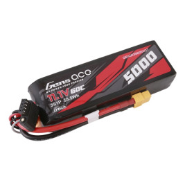Gens ace G-Tech LiPo - 3S 5000mAh 11,1V 3S1P (60C) XT60 Plug