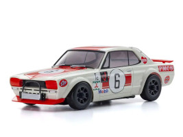 Kyosho Mini-Z AWD: Karoséria Nissan Skyline 2000GT-R (KPGC10) No.6 Red