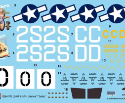 1:72 USAAF Consolidated B-24H Liberator „Zodiac“