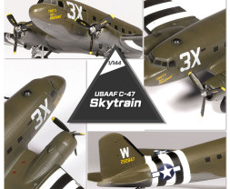 1:144 USAAF Douglas C-47 Skytrain