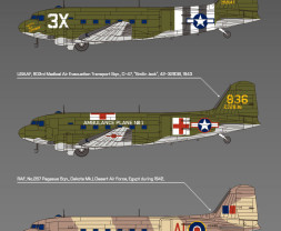 1:144 USAAF Douglas C-47 Skytrain